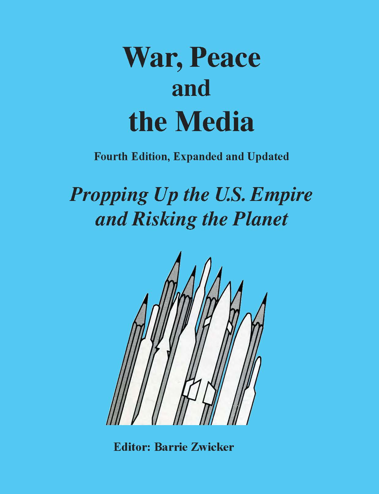 Cover of War, Peace and the Media, 2023.